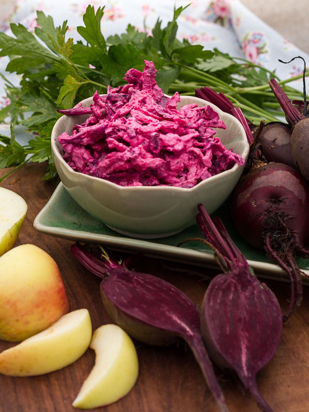 Traditional Swedish Beet Salad Sara's Kitchen Garden